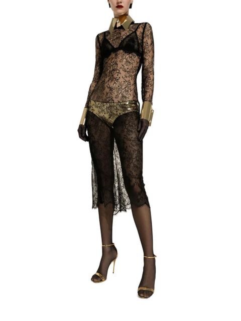 Dolce & Gabbana crystaled cuff bracelets - Gold