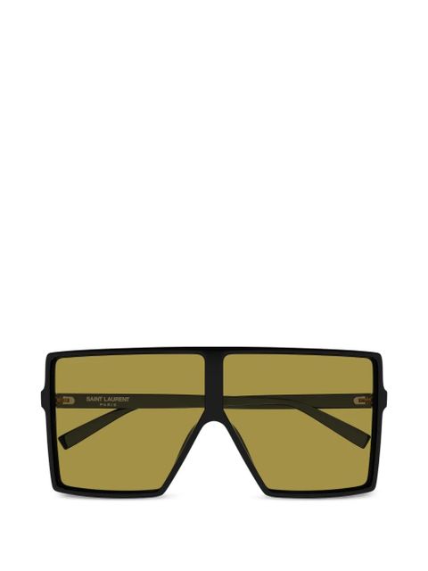Saint Laurent Eyewear SL 909 Betty S square-frame sunglasses - Black - zdjęcie produktu nr 1