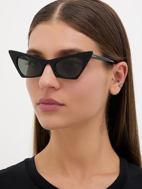 Alexander McQueen okulary przeciwsłoneczne kocie oczy damskie - zdjęcie produktu nr 1