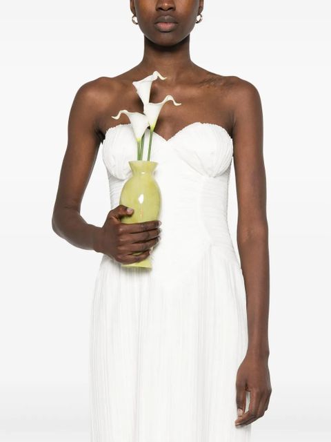 Cult Gaia Florence clutch bag - Green