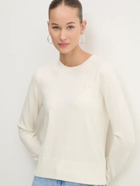 Guess Jeans sweter z domieszką wełny - zdjęcie produktu nr 2