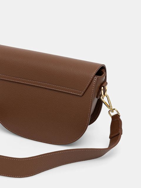 Answear.LAB torebka skórzana kolor brązowy - zdjęcie produktu nr 2