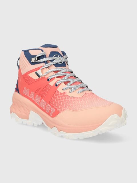 Mammut buty Sertig II Mid GTX damskie kolor pomarańczowy