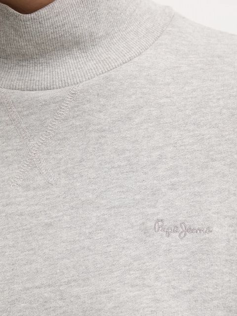 Pepe Jeans bluza damska kolor szary gładka PL5800007