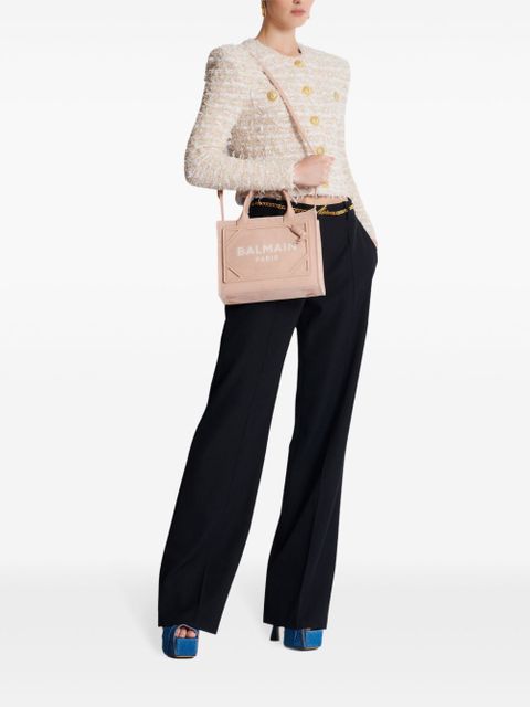 Balmain small B-Army tote bag - Pink