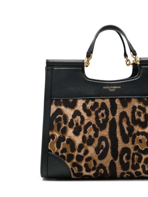 Dolce & Gabbana small Sicily tote bag - Black