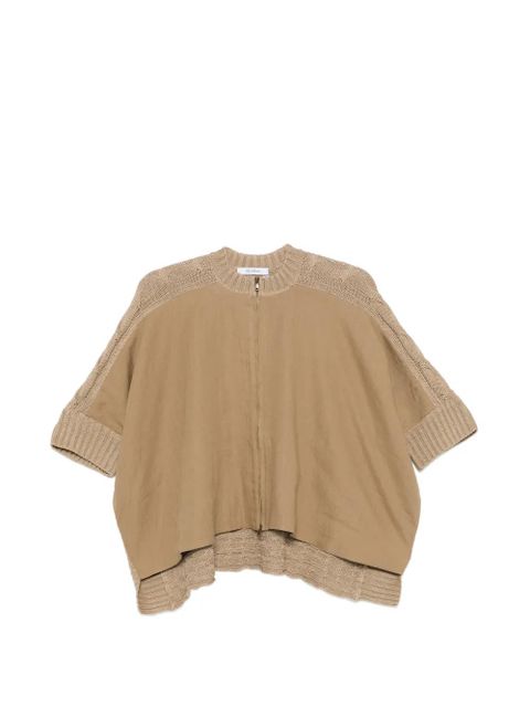 Max Mara Miresia knitted zip cardigan - Neutrals - zdjęcie produktu nr 1