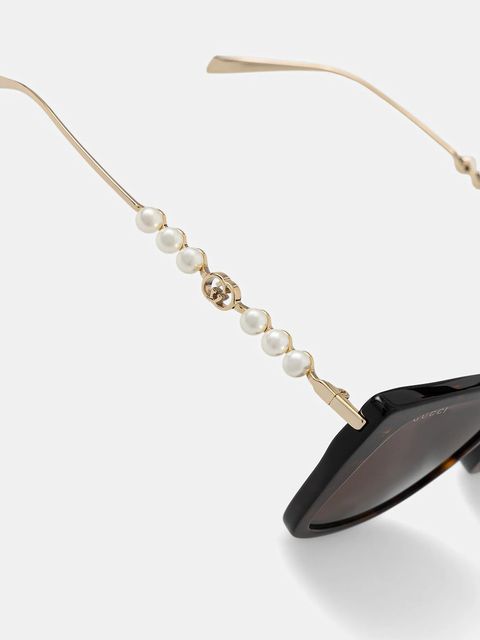 Gucci okulary przeciwsłoneczne damskie kolor brązowy GG1971SA - zdjęcie produktu nr 2