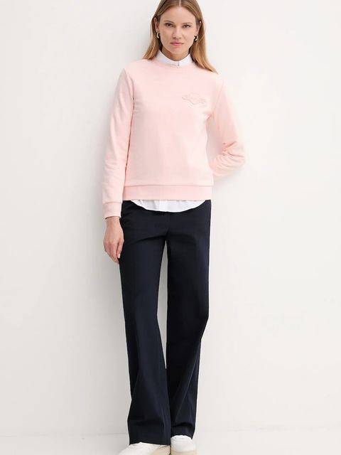 Gant bluza damska kolor różowy gładka 4202586 - zdjęcie produktu nr 2