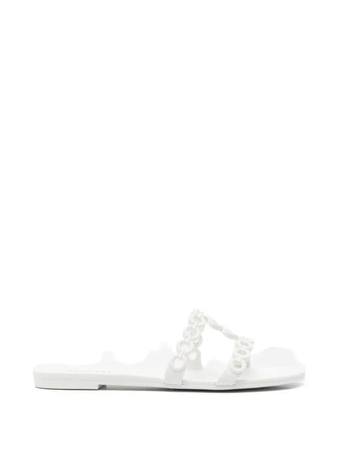 Aquazzura Infinity chain-detail sandals - White - zdjęcie produktu nr 1