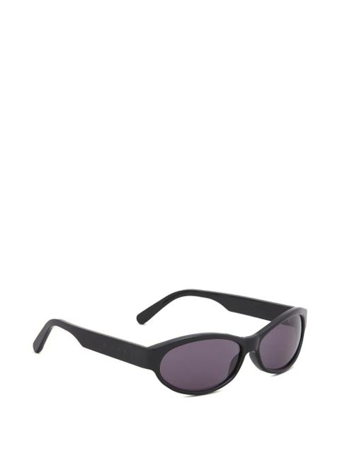 Marni Ozound slim oval sunglasses - Black - zdjęcie produktu nr 2