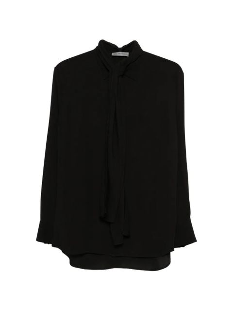 Balenciaga tie-neck shirt - Black - zdjęcie produktu nr 1
