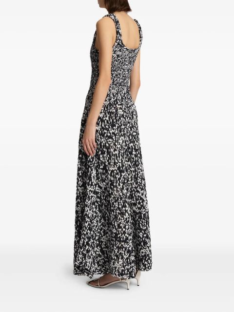 KHAITE Twigs maxi dress - Black