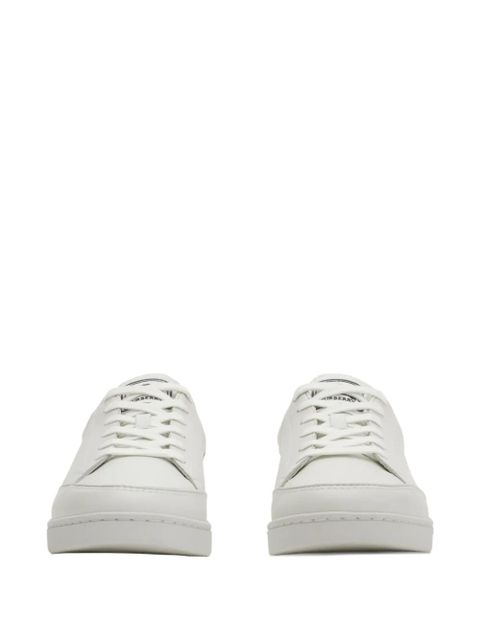 Burberry check cuff leather set trainers - White - zdjęcie produktu nr 2