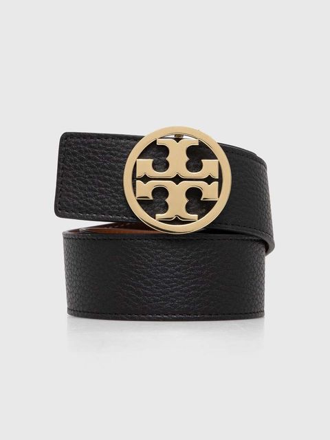 Tory Burch pasek skórzany dwustronny 1.5" Miller Reversible - zdjęcie produktu nr 1