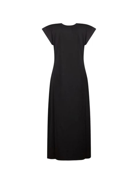 Weekend Max Mara V-neck dress - Black - zdjęcie produktu nr 2