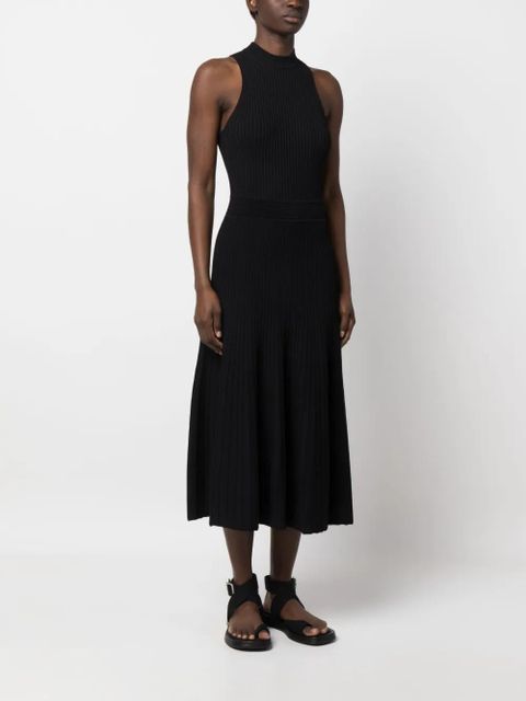 Simkhai Marianne tank pleated dress - Black