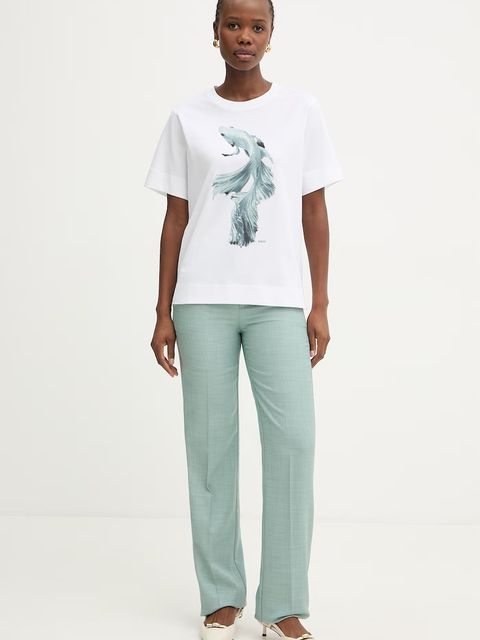 BOSS t-shirt damski bawełniany Elpha_placed5 - zdjęcie produktu nr 1