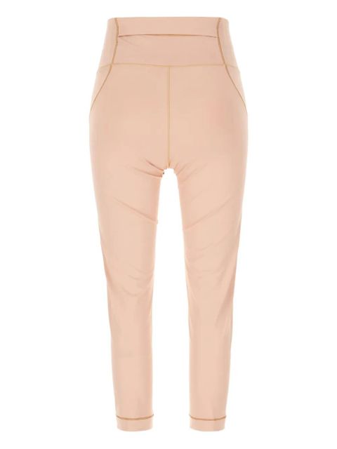 Moncler Grenoble gold-trimmed trousers - Pink - zdjęcie produktu nr 2