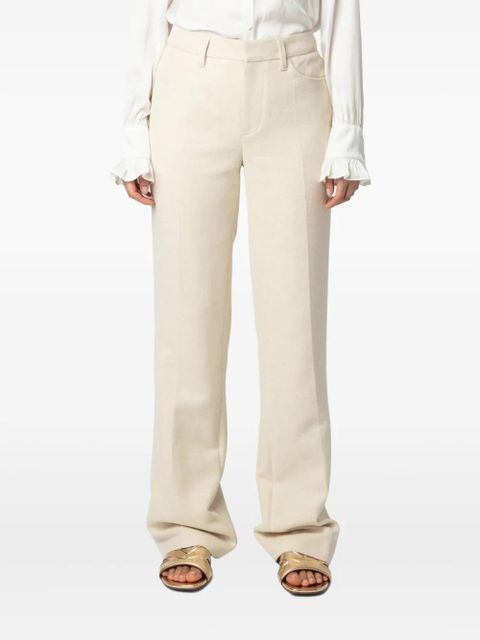 Zadig&Voltaire straight-leg trousers - Neutrals