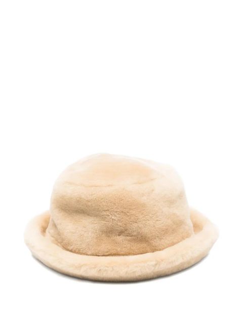 FENDI montone bucket hat - Neutrals - zdjęcie produktu nr 2