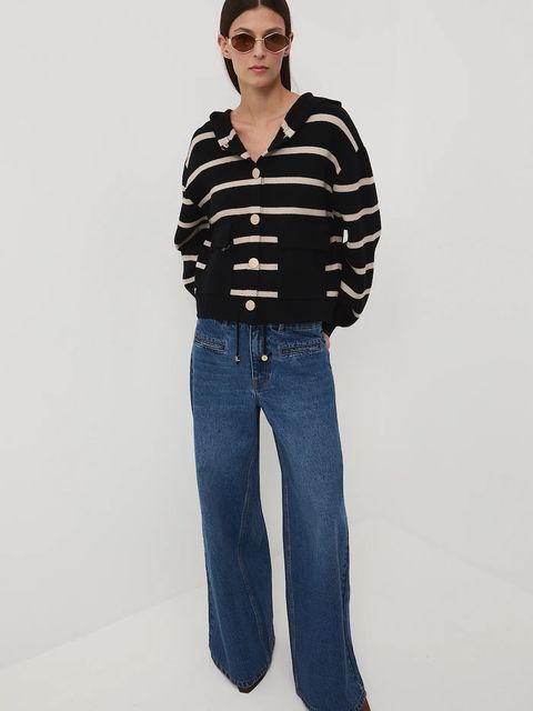 Medicine kardigan damski kolor czarny - zdjęcie produktu nr 2