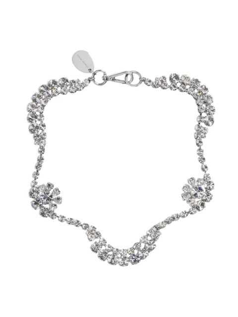 Simone Rocha crystal necklace - Silver - zdjęcie produktu nr 2