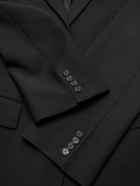 Acne Studios single-breasted blazer - Black