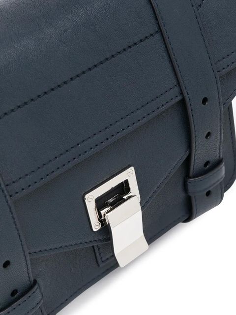 Proenza Schouler tiny logo-tag cross-body bag - Blue