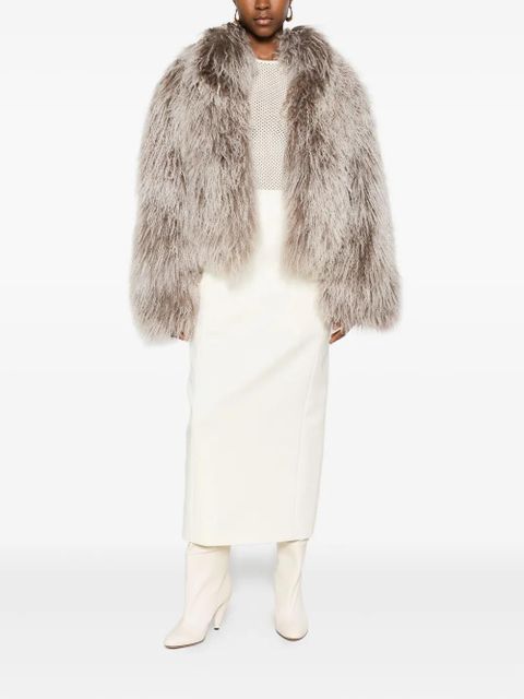 ducie Rochelle shearling jacket - Neutrals