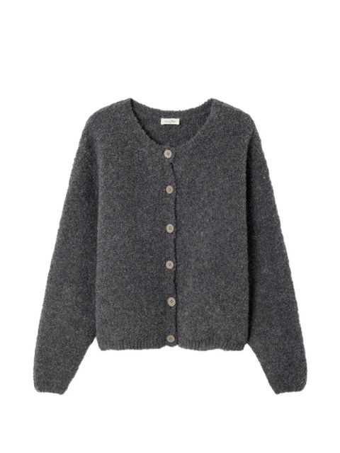 American Vintage Zolly round-neck cardigan - Grey - zdjęcie produktu nr 1