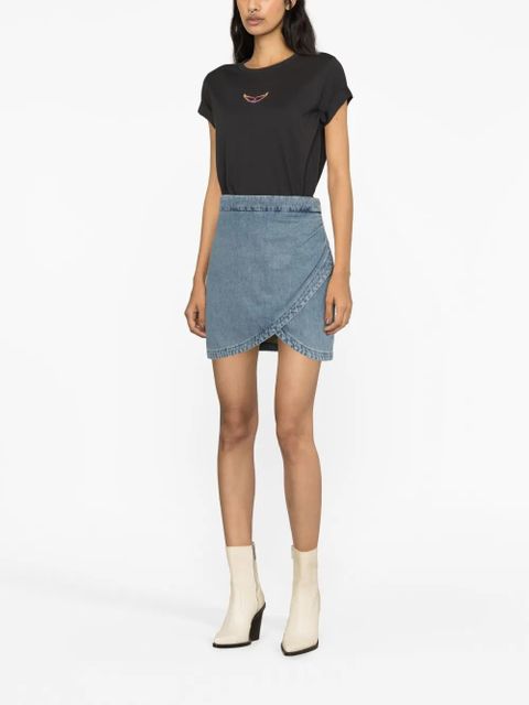 Zadig&Voltaire Julipe denim skirt - Blue - zdjęcie produktu nr 2
