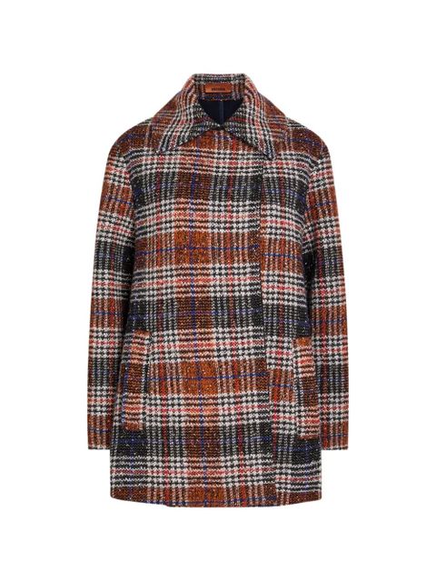 Missoni check coat - Orange - zdjęcie produktu nr 1