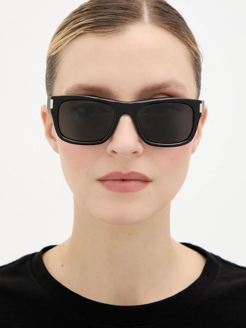 Saint Laurent okulary przeciwsłoneczne kolor czarny SL 83