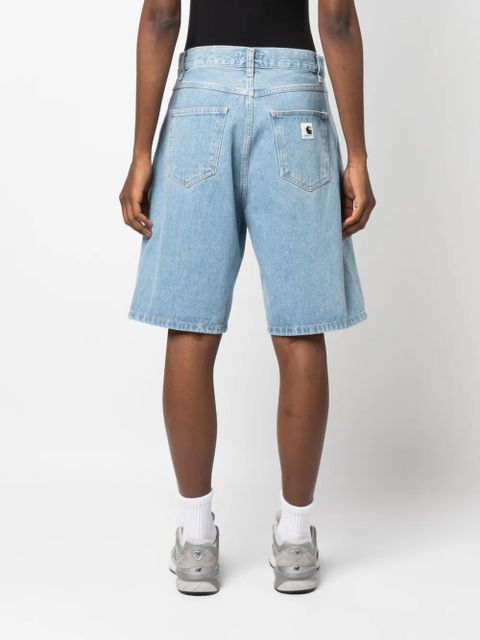 Carhartt WIP Barndon denim shorts - Blue