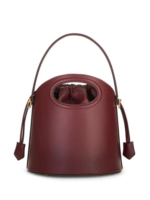 ETRO Saturno leather bucket bag - Red