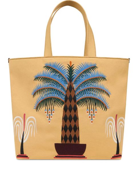 ETRO x Agostino Iacurci canvas tote bag - Yellow - zdjęcie produktu nr 1