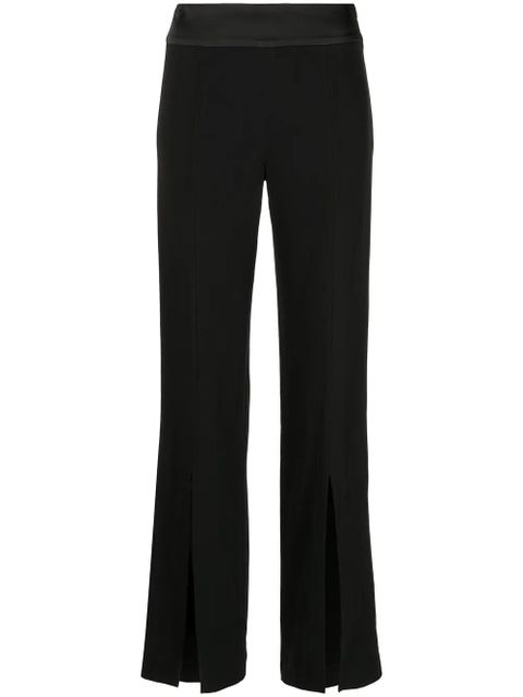 Simkhai Crepe straight-leg trousers - Black - zdjęcie produktu nr 1