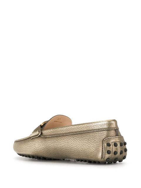 Tod's Kate Gommino driving shoes - Gold