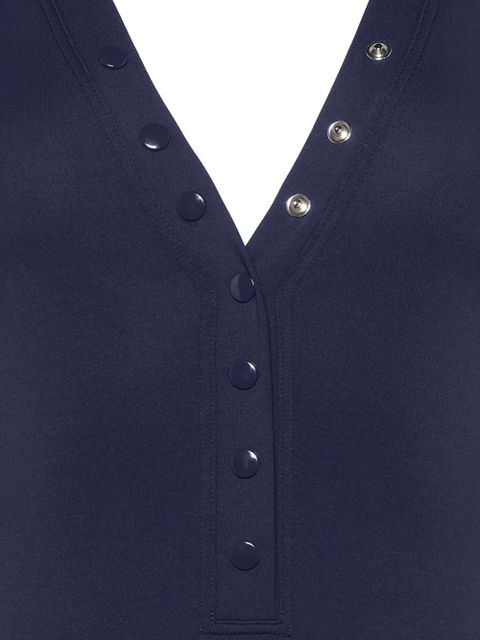 ERES Icône V-neck swimsuit - Blue