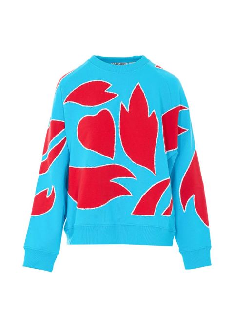 Essentiel Antwerp sequin crewneck sweatshirt - Blue - zdjęcie produktu nr 1