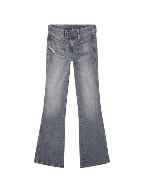 Diesel D-Hush 09n83 double-button bootcut jeans - Grey - zdjęcie produktu nr 1