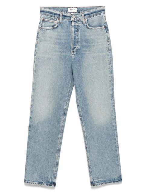 AGOLDE 90's pinch waist crop jeans - Blue - zdjęcie produktu nr 1