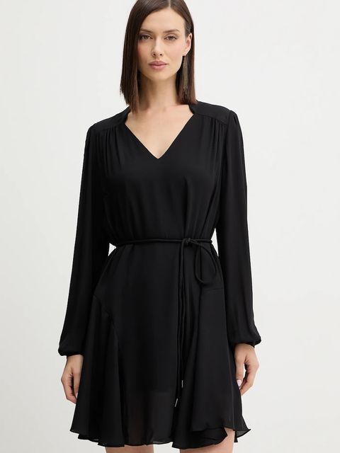 Guess sukienka WANDA kolor czarny mini prosta W5BK51 WGLA2