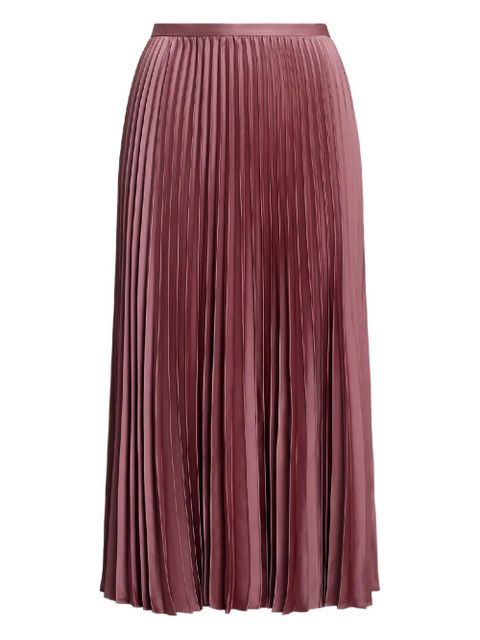 Lauren Ralph Lauren zip midi pleated skirt - Pink - zdjęcie produktu nr 1