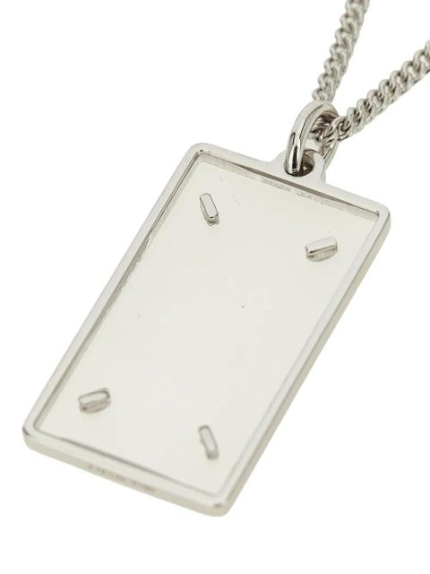 Maison Margiela four-stitches pendant necklace - Silver - zdjęcie produktu nr 2