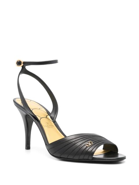 Valentino Garavani 85mm Ladycrush sandals - Black - zdjęcie produktu nr 2