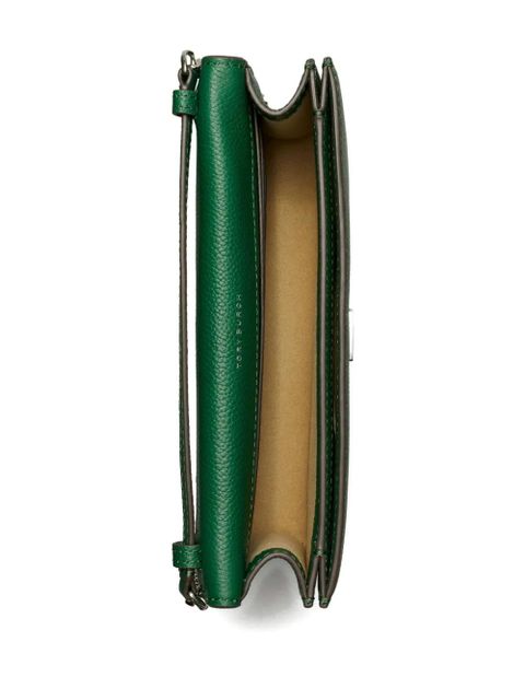 Tory Burch pebble envelope chain mini bag - Green