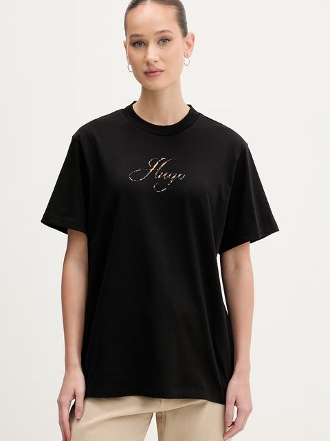 HUGO t-shirt damski Vintage Tee_23 - zdjęcie produktu nr 2