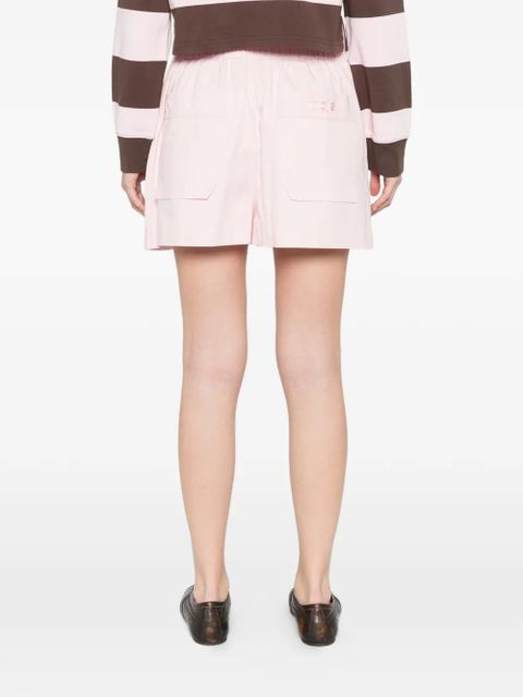 Maje elastic-waistband shorts - Pink